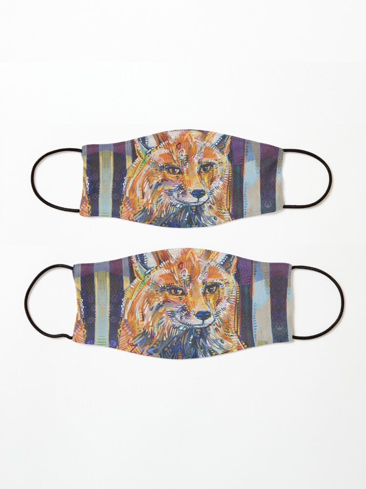 Alternate view of Red Fox Painting - 2018 Mask