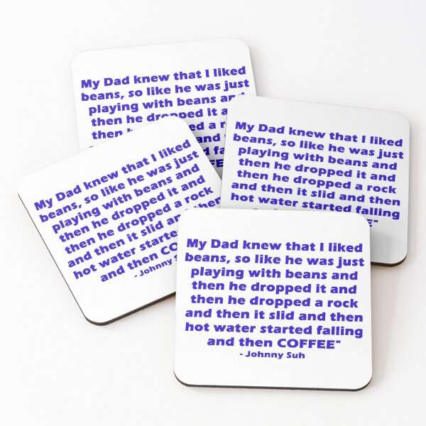 Item preview, Johnny NCT Coffee Quote designed and sold by rjc143.