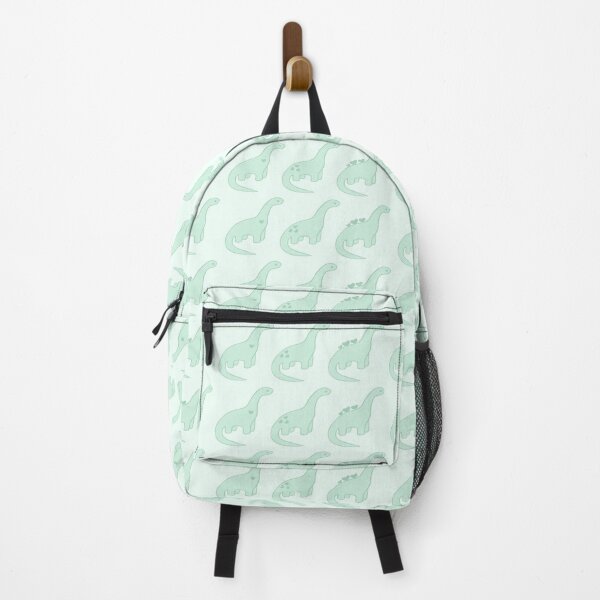 Item preview, Mint Green Heart Dinosaurs (Green Background) designed and sold by elrathia.