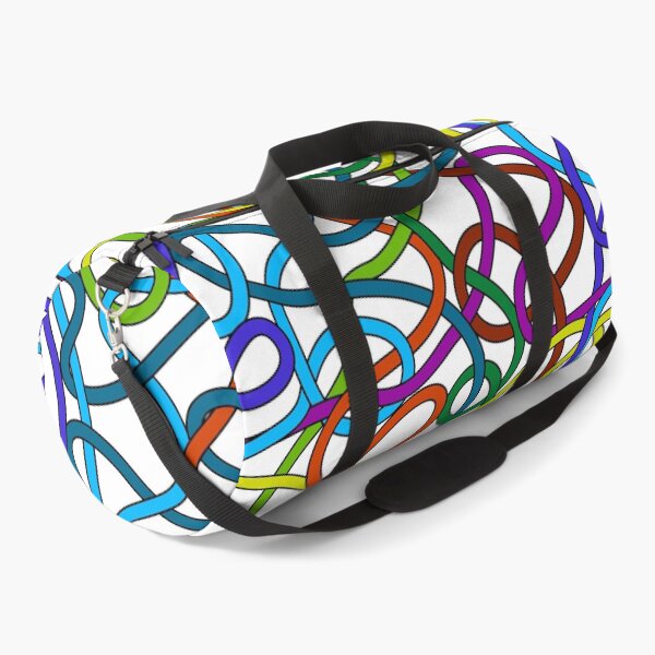 Item preview, Tangled colorful wire cords pattern designed and sold by natalyon.