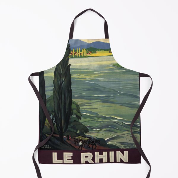 Item preview, Rhin vintage travel poster designed and sold by stickart-marek.