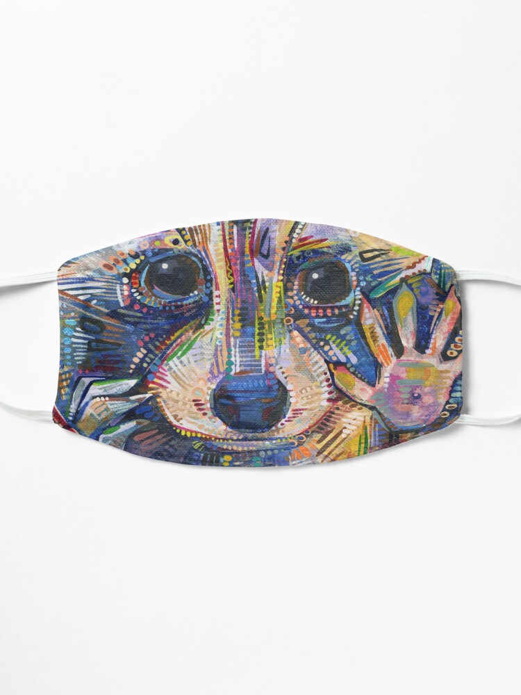 Alternate view of Raccoon Painting - 2015 Mask