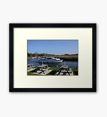 Norfolk Broads Cruiser Framed Print