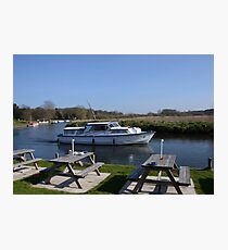 Norfolk Broads Cruiser Photographic Print