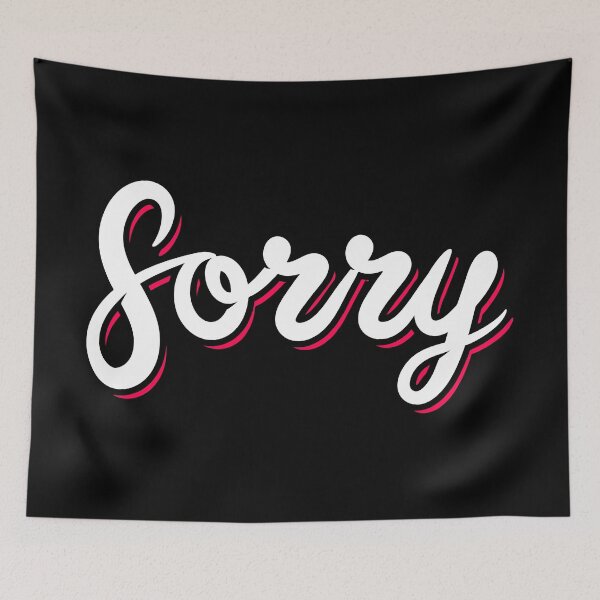 Item preview, SORRY designed and sold by Sorrrry.