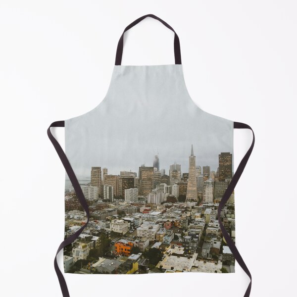Item preview, Moody Foggy San Francisco Skyline at Dusk designed and sold by Rebecca Li.