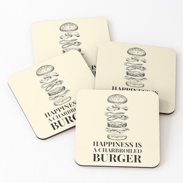 Item preview, Artisan Charbroiled Burger Quote for Grill Master Black designed and sold by Telle Garcia.