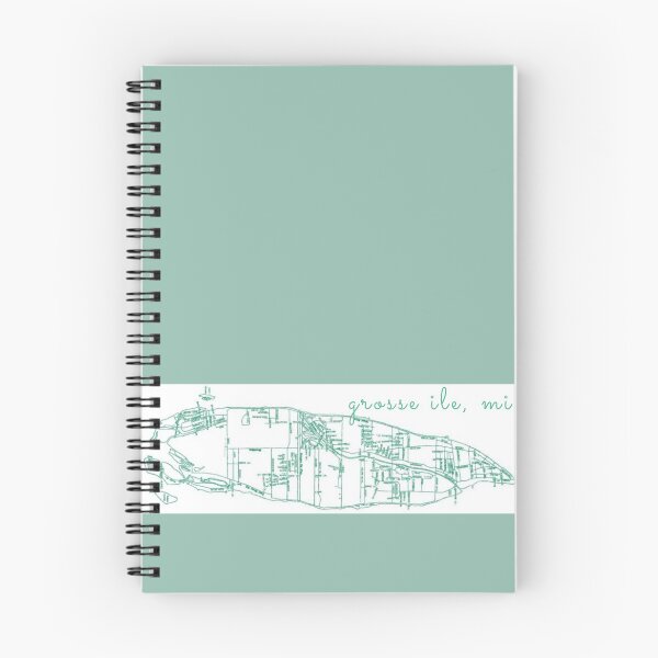 Item preview, Grosse Ile, Michigan Map designed and sold by hurleygirlie333.