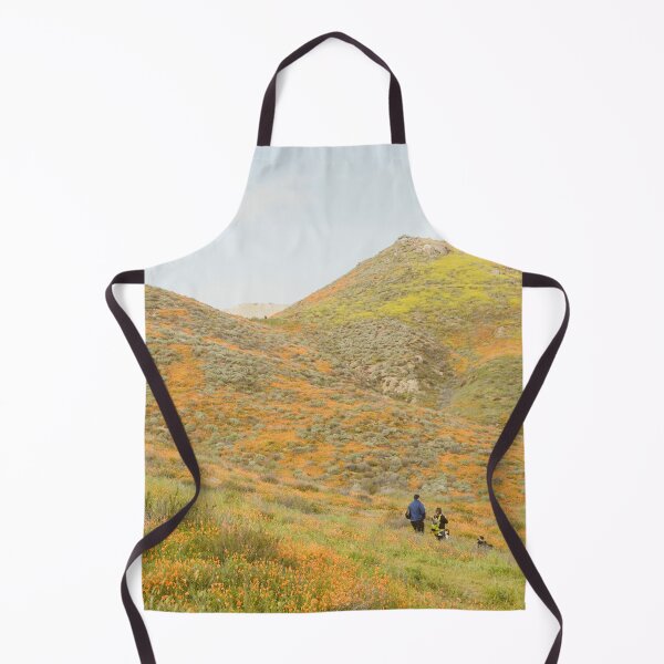Item preview, Picturesque California Orange Poppy Wildflower Bloom on the Mountainside designed and sold by Rebecca Li.