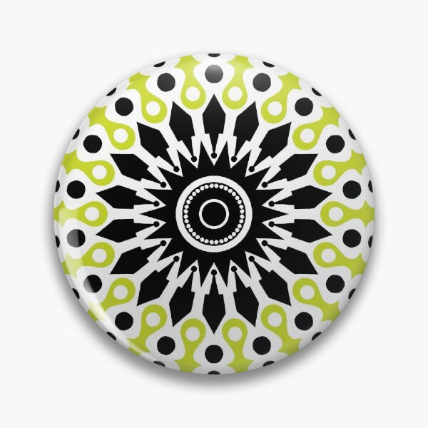 Item preview, Round About Mid-Century Green   designed and sold by Janet Towbin.