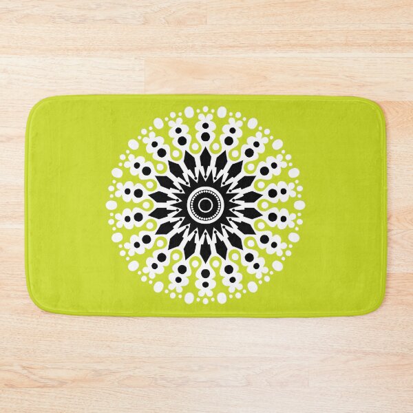 Item preview, Round About Mid-Century Green   designed and sold by Janet Towbin.