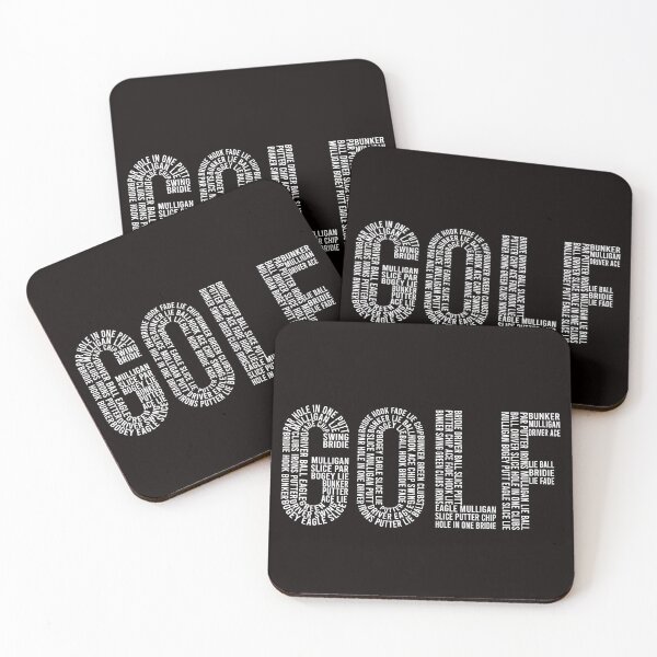 Item preview, GOLF Word Cloud  Design Pattern - Golf Apparel and Gifts designed and sold by wordshirtz.