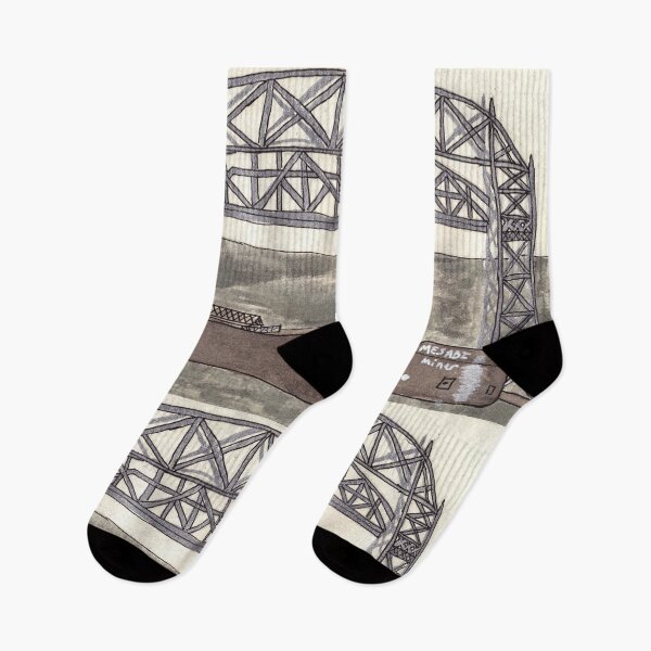 Item preview, Ship With Aerial Lift Bridge designed and sold by EchoShadowKid.