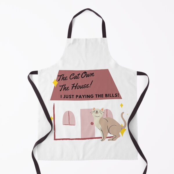 Item preview, The Cat Own The House I Just Paying The Bills designed and sold by Mywaymylife.