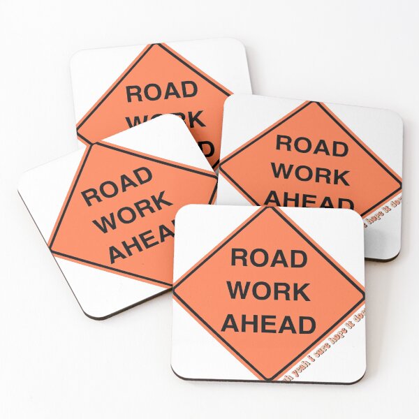 Item preview, Road Work Ahead Vine designed and sold by annalyncreates.