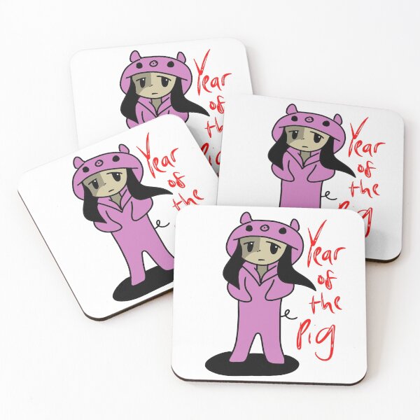 Item preview, Cute Chinese Zodiac Year of the Pig designed and sold by introvertcafe.