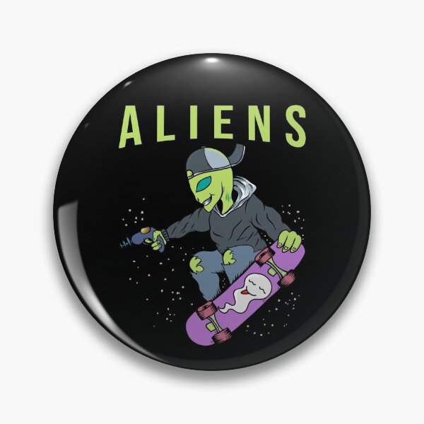 Item preview, Aliens Skate Too designed and sold by Alchemytshirts.