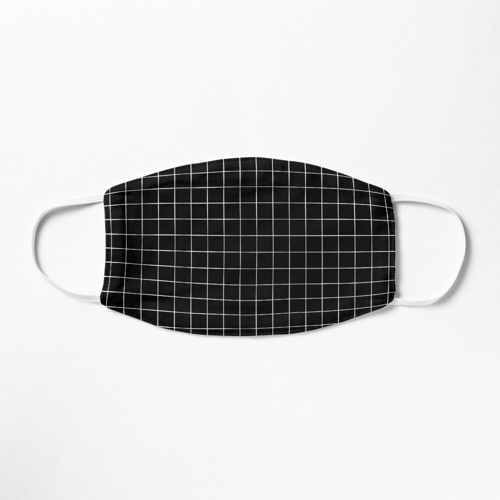 Black Grid Mask