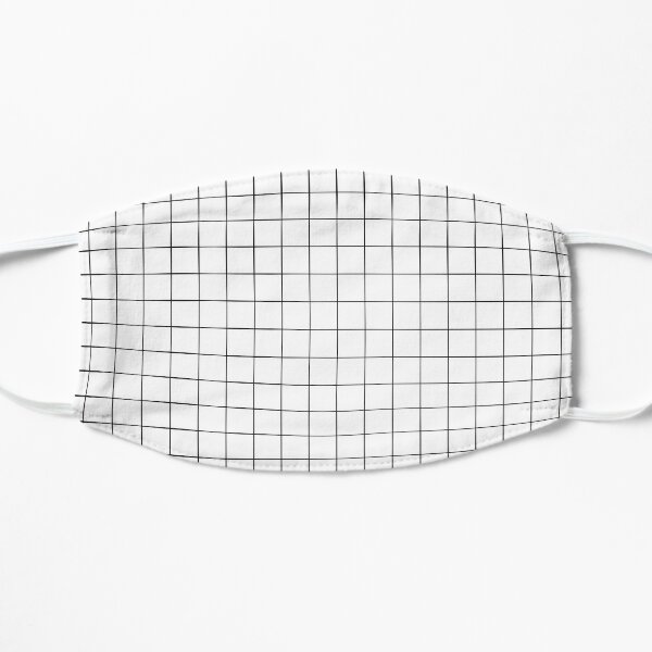 White Grid Mask