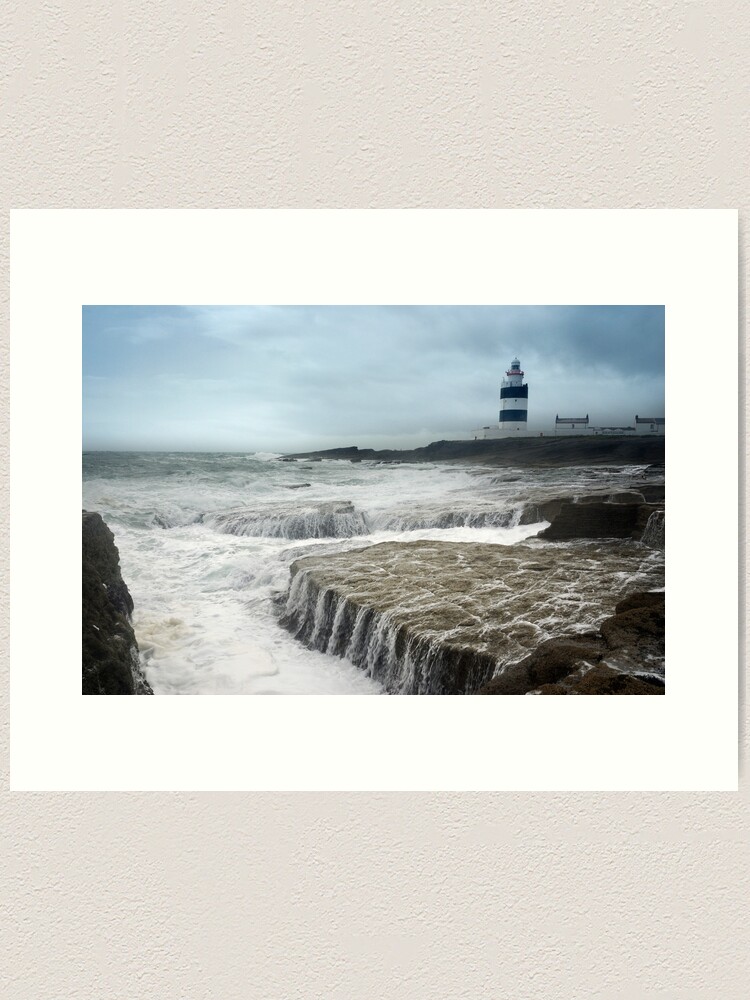 Thumbnail 1 of 3, Art Print, Hook Lighthouse designed and sold by sjbowen.
