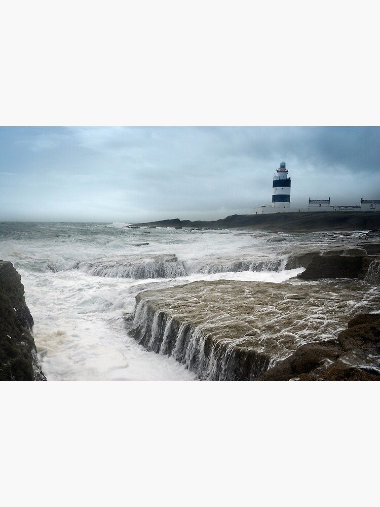 Thumbnail 3 of 3, Art Print, Hook Lighthouse designed and sold by sjbowen.