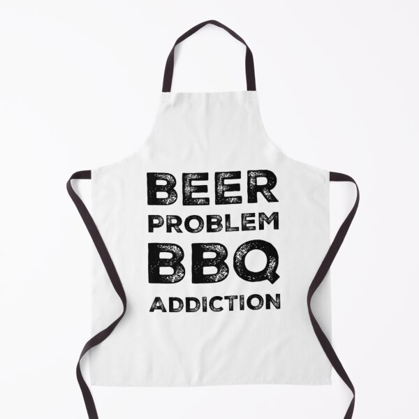 Item preview, Beer Problem BBQ Addiction designed and sold by Stoneagebadger.