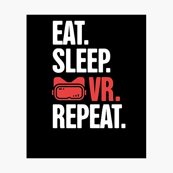 Virtual Reality Developer / Funny VR Gamer Photographic Print