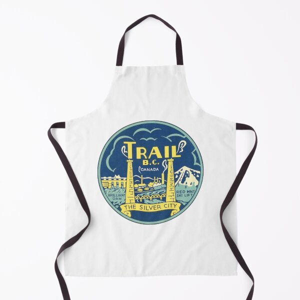 Item preview, Trail British Columbia Vintage Travel Decal designed and sold by hilda74.