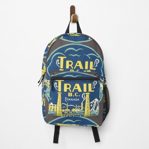 Item preview, Trail British Columbia Vintage Travel Decal designed and sold by hilda74.