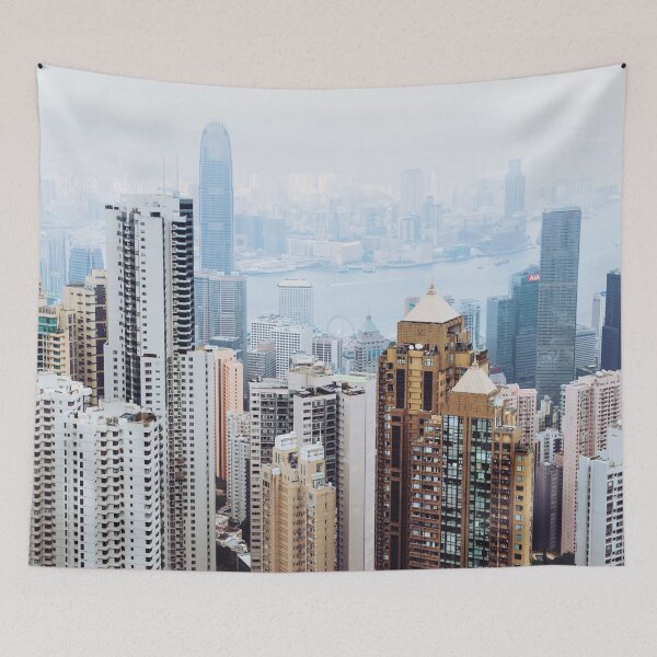 Item preview, Hong Kong Skyline View from Victoria Peak designed and sold by Rebecca Li.