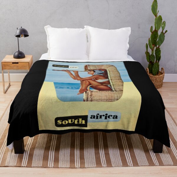 Item preview, South Africa vintage travel poster designed and sold by stickart-marek.