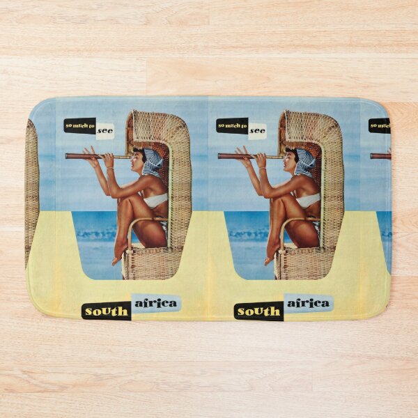 Item preview, South Africa vintage travel poster designed and sold by stickart-marek.