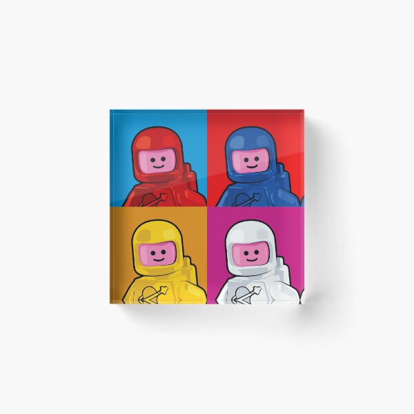 Item preview, Classic Space Warhol designed and sold by Highonbricks.