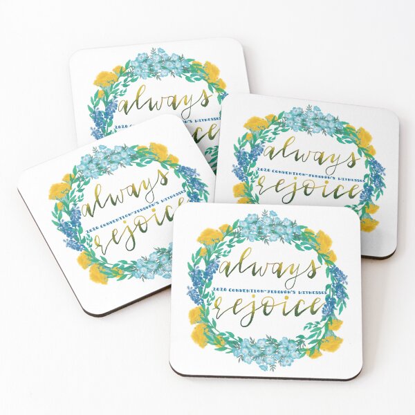 Item preview, Always Rejoice! 2020 Convention (Watercolor) designed and sold by Christian Marotta.