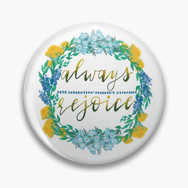Item preview, Always Rejoice! 2020 Convention (Watercolor) designed and sold by Christian Marotta.