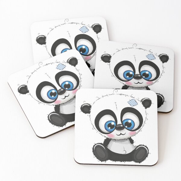 Item preview, Patched Panda designed and sold by MisterGooseShop.