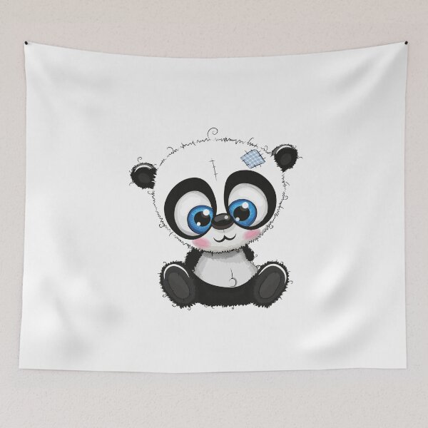 Item preview, Patched Panda designed and sold by MisterGooseShop.