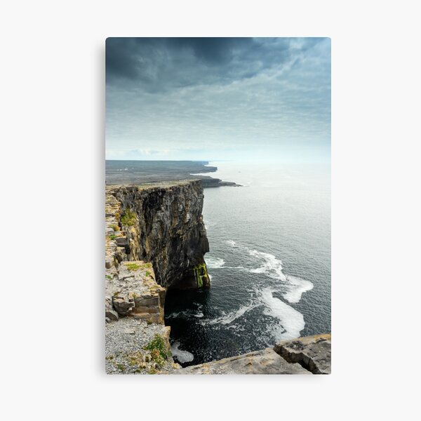 Cliffs at Dun Aengus, Inishmore Canvas Print
