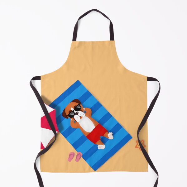 Item preview, B is for Beached Boxer designed and sold by ikigaicreations.