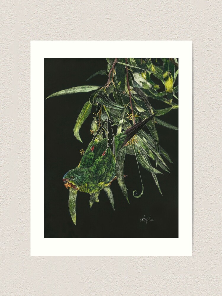 Alternate view of Find Me A Home Among The Gum Trees Art Print