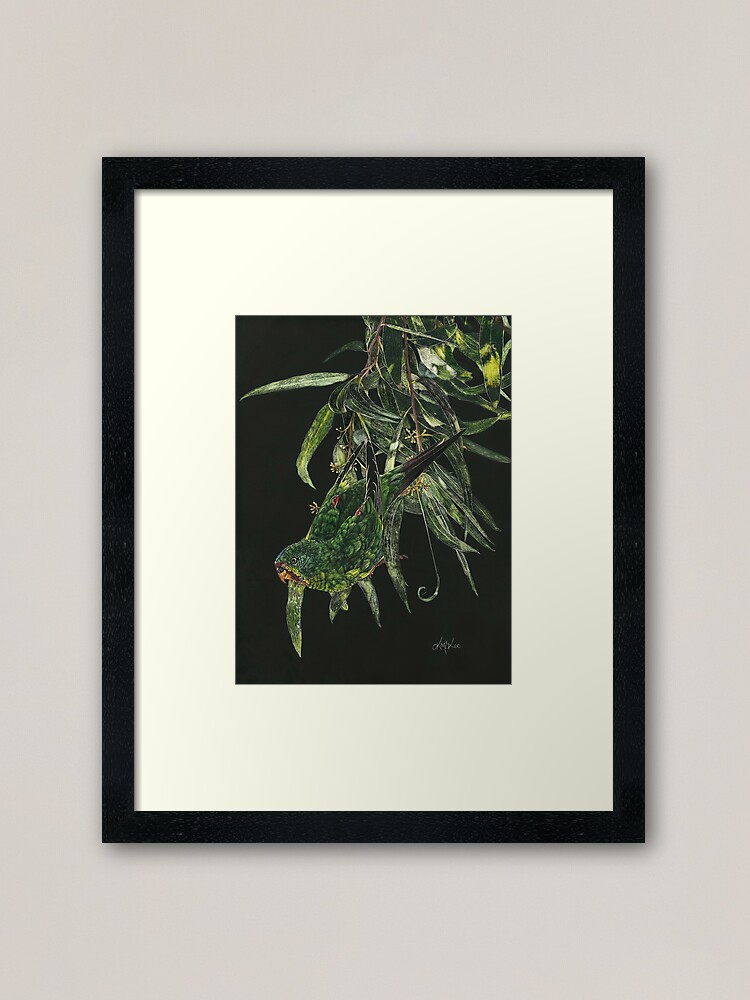 Alternate view of Find Me A Home Among The Gum Trees Framed Art Print