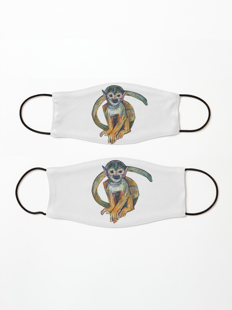 Alternate view of Squirrel Monkey Painting - 2015 Mask