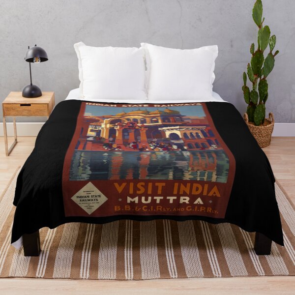 Item preview, Mutra vintage travel poster designed and sold by stickart-marek.