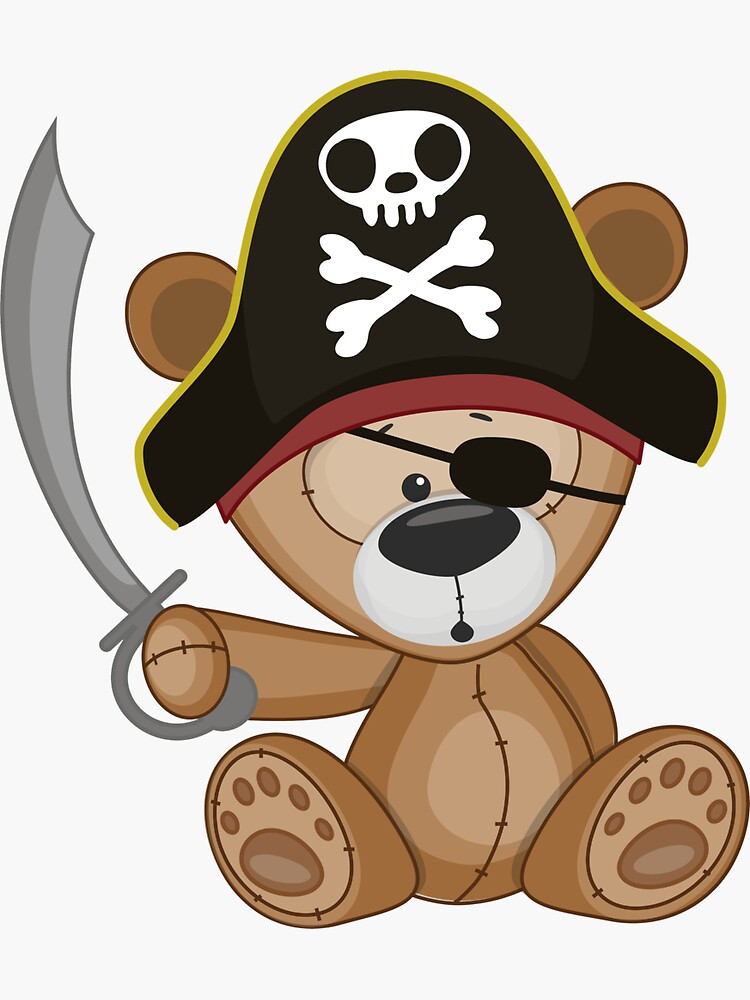 Pirate shop teddy bear