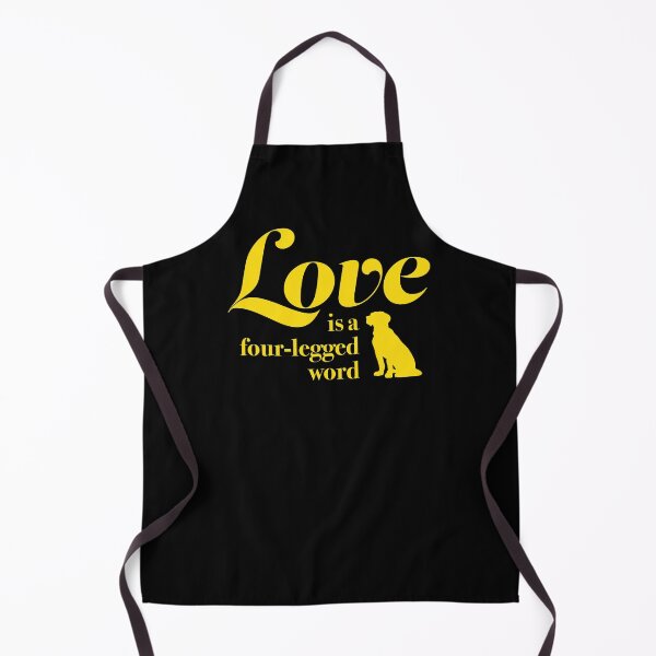 Item preview, LOVE is a Four-Legged Word Pet Dog Lover Novelty Graphic design designed and sold by nikkidawn74.