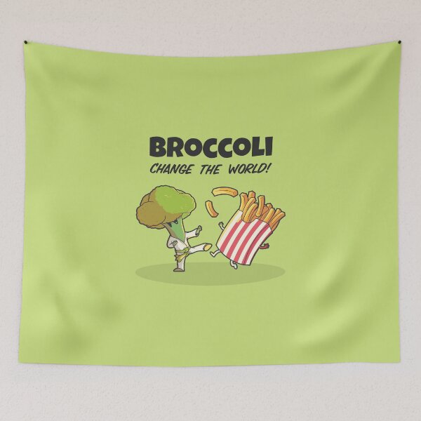 Item preview, Broccoli Change The World! designed and sold by AladdinMktgs.