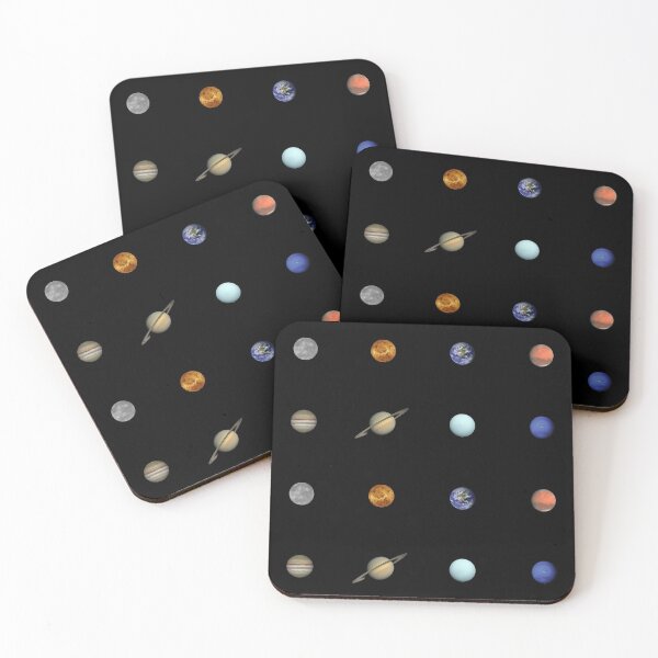 Item preview, Solar System Planets Wallpaper Pattern designed and sold by AmbroseAnn.