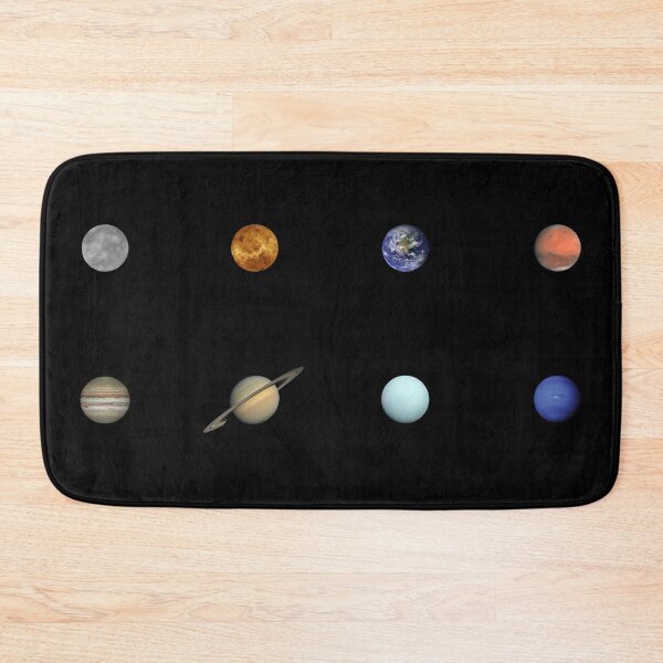 Item preview, Solar System Planets Wallpaper Pattern designed and sold by AmbroseAnn.