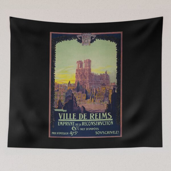 Item preview, Ville de Reims designed and sold by stickart-marek.