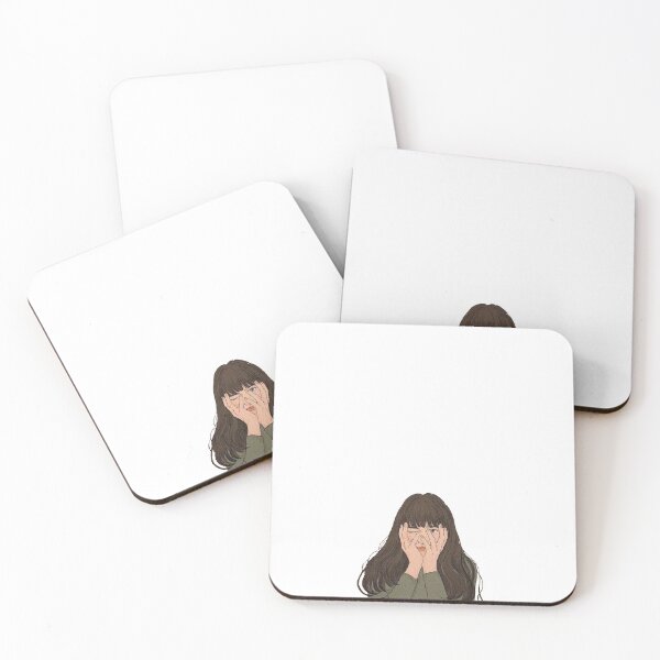 Item preview, Girl with bangs aesthetic  designed and sold by rabeecia.